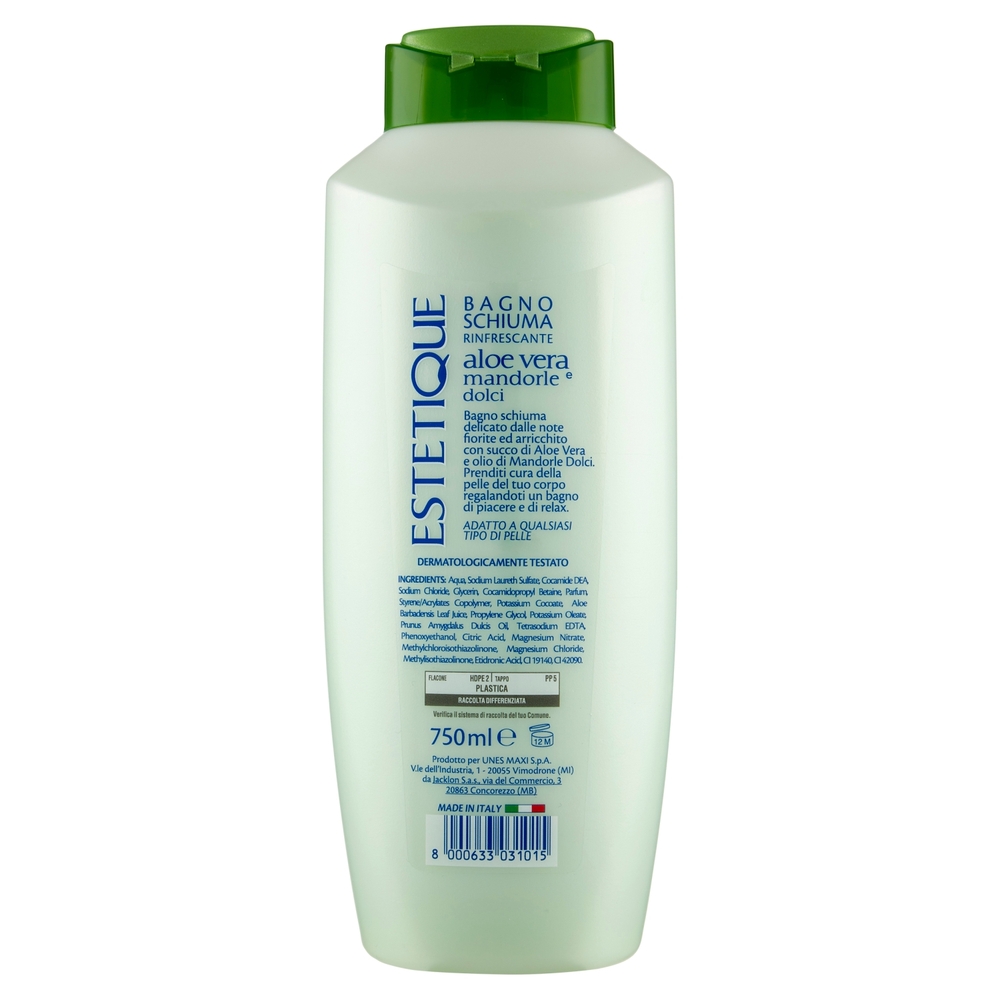 Bagnoschiuma Aloe Vera e Mandorle Dolci Estetique U! Confronta e Risparmia